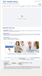 Mobile Screenshot of healthvalue.org